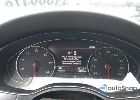 2014 Audi A6 3.0T Premium Plus from USA, damaged, VIN WAUHGAFC3EN147748